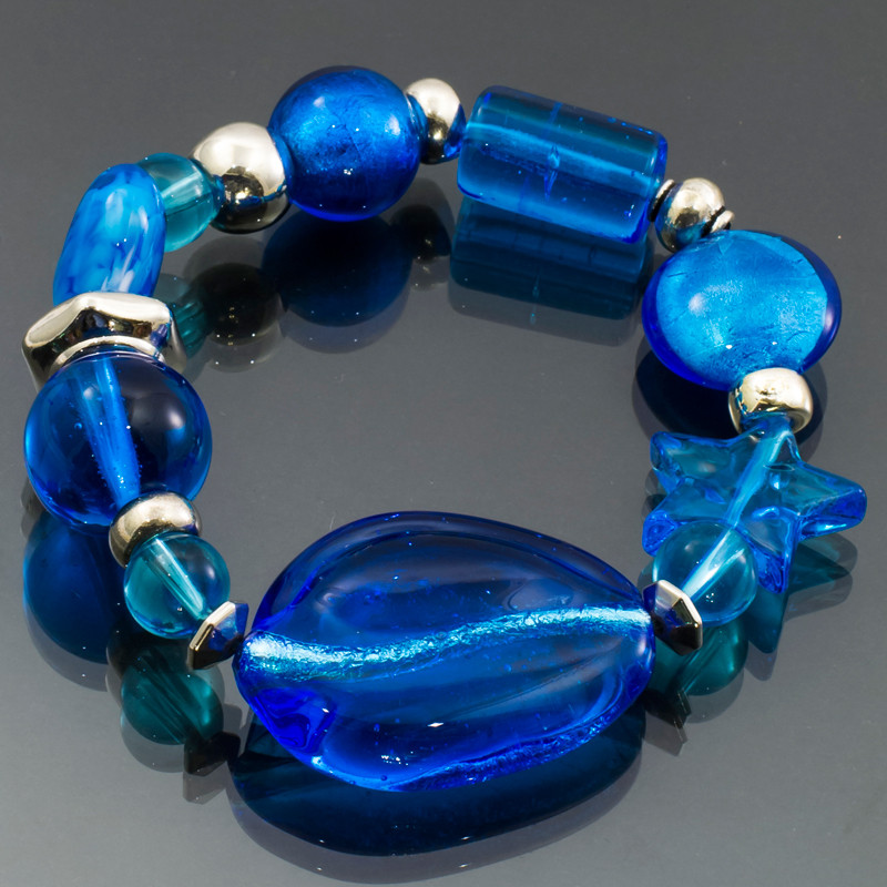 Bracciale mosaico azzurro Bracciale mosaico azzurro
